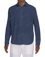 Half Placket Long Sleeve Shirt