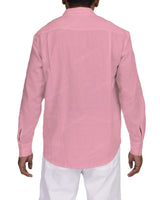 Half Placket Long Sleeve Shirt