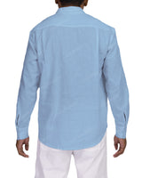 Half Placket Long Sleeve Shirt
