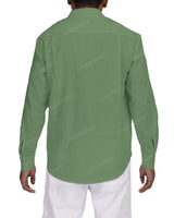 Half Placket Long Sleeve Shirt