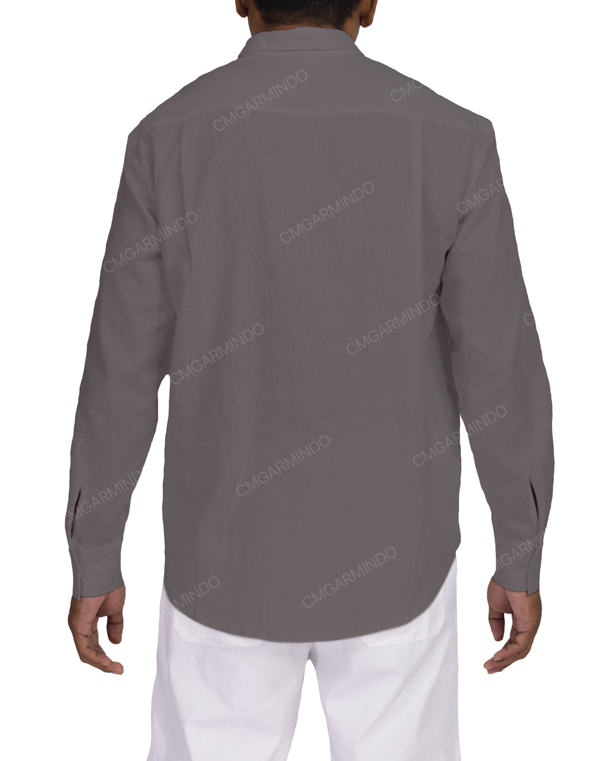 Half Placket Long Sleeve Shirt