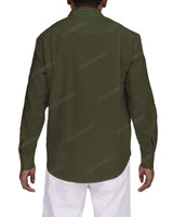 Half Placket Long Sleeve Shirt