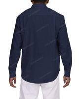 Half Placket Long Sleeve Shirt