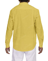 Half Placket Long Sleeve Shirt