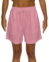 Regular Elastic Waist Shorts