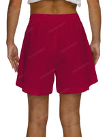 Regular Elastic Waist Shorts