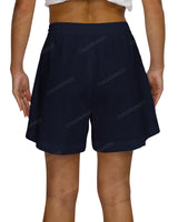 Regular Elastic Waist Shorts