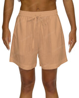 Regular Elastic Waist Shorts