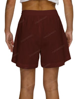 Regular Elastic Waist Shorts