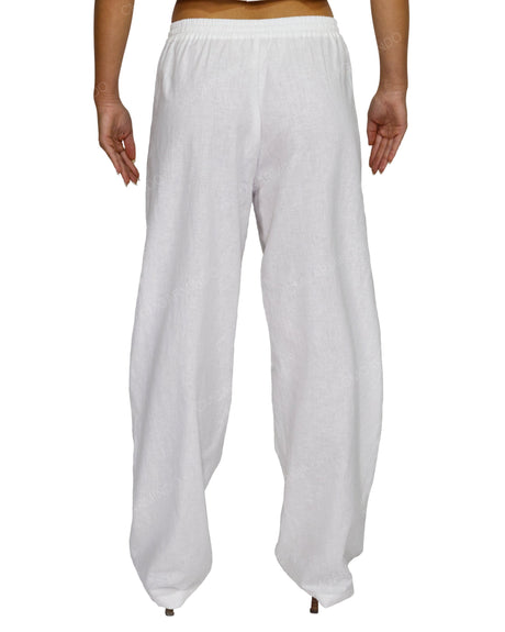 Loose Elastic Waist Pants