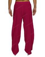 Loose Elastic Waist Pants