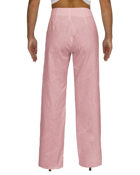 Fixed High Waist Pants
