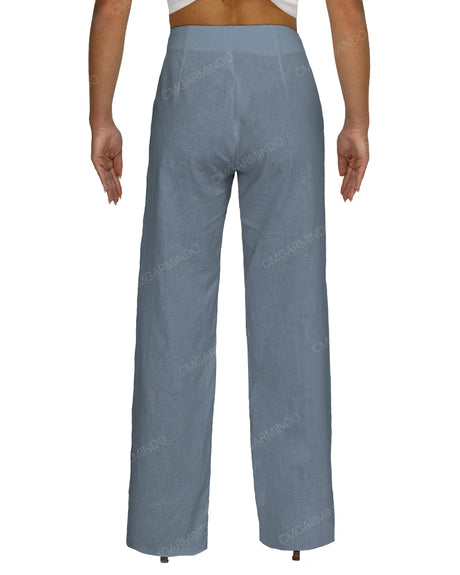 Fixed High Waist Pants