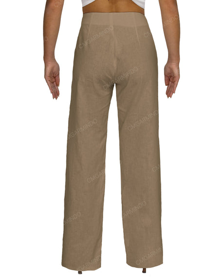 Fixed High Waist Pants