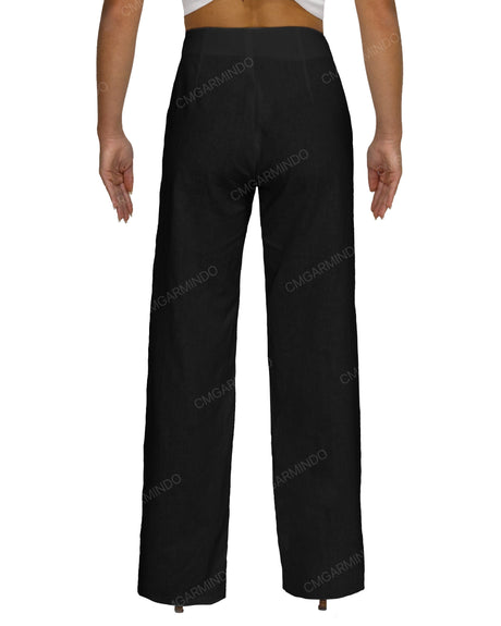 Fixed High Waist Pants