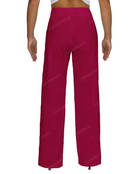 Fixed High Waist Pants