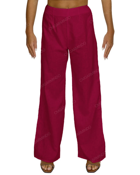 Fixed High Waist Pants