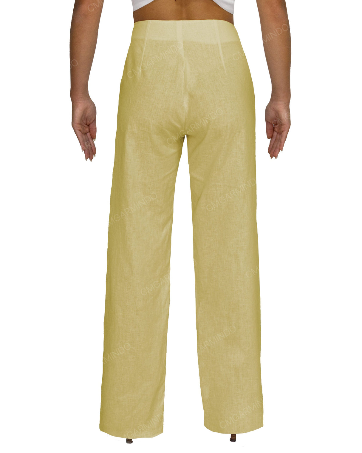 Fixed High Waist Pants