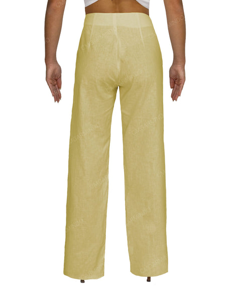 Fixed High Waist Pants