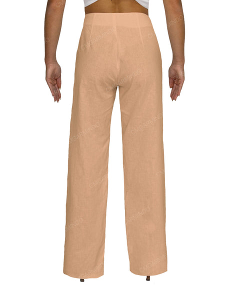 Fixed High Waist Pants