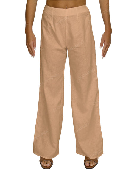Fixed High Waist Pants