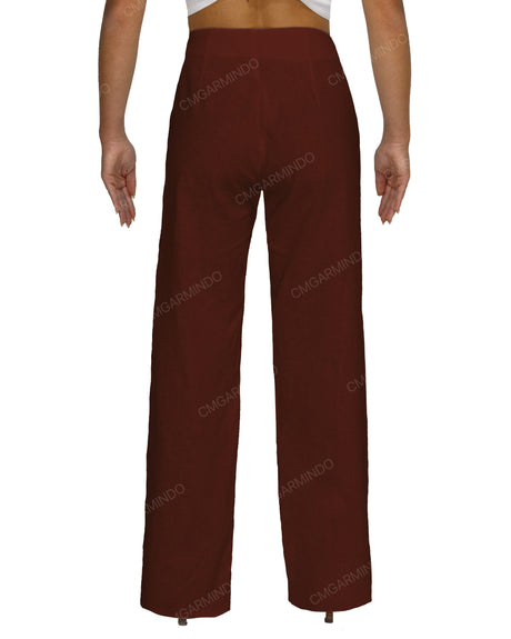 Fixed High Waist Pants