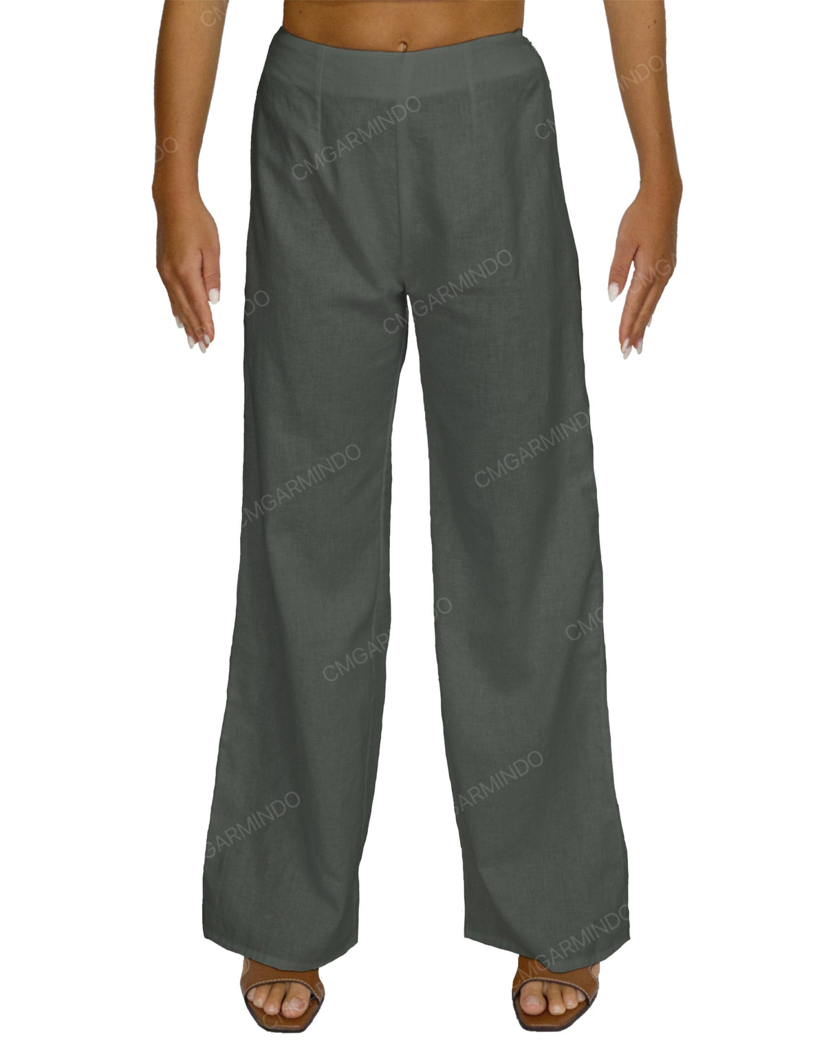 Fixed High Waist Pants