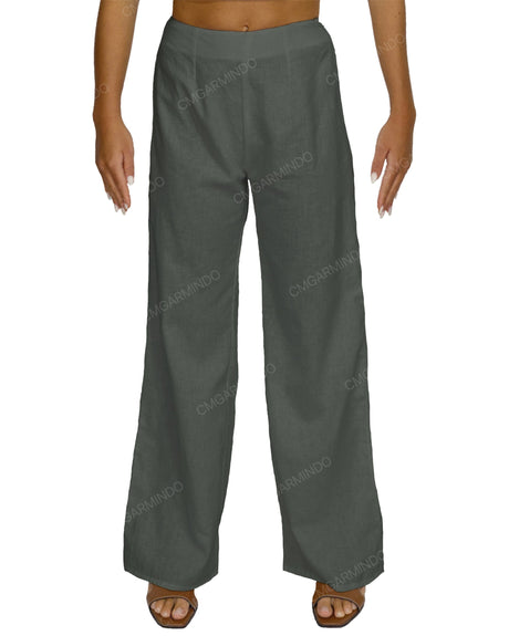 Fixed High Waist Pants