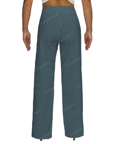 Fixed High Waist Pants