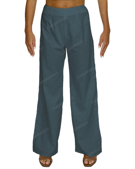 Fixed High Waist Pants