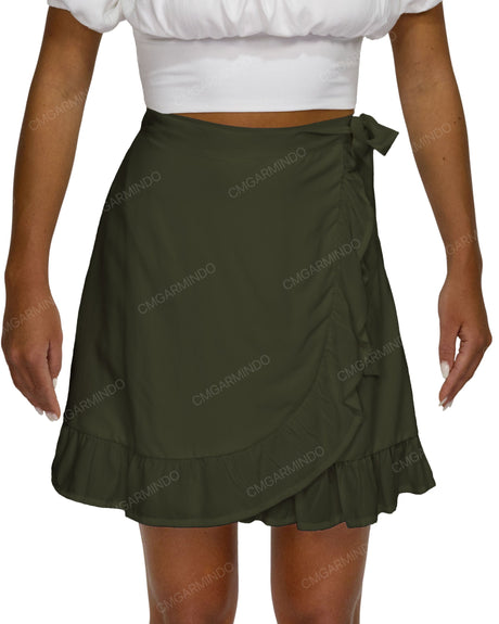 Mini Wrap Skirt