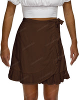 Mini Wrap Skirt