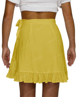 Mini Wrap Skirt