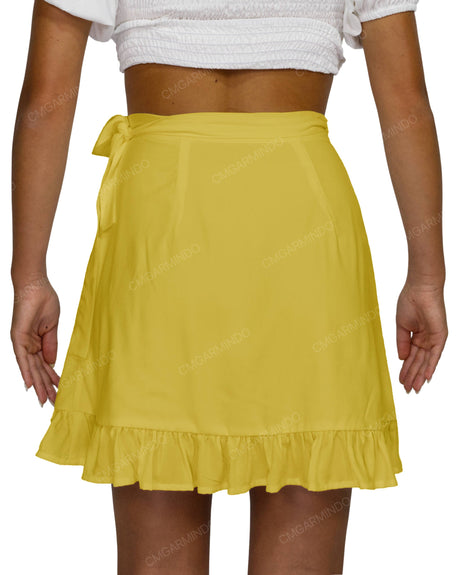 Mini Wrap Skirt