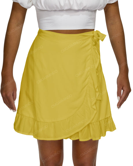 Mini Wrap Skirt