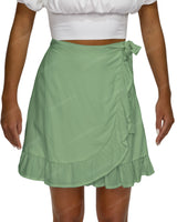 Mini Wrap Skirt