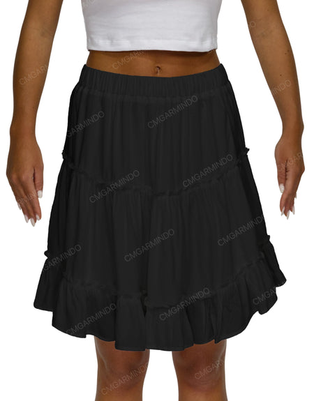 Mini Tiered Skirt