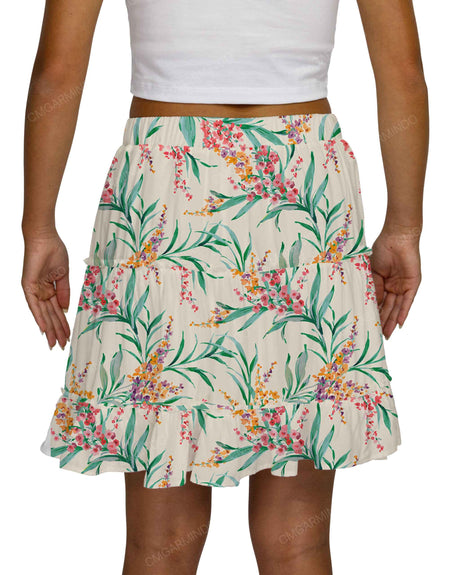 Mini Tiered Skirt