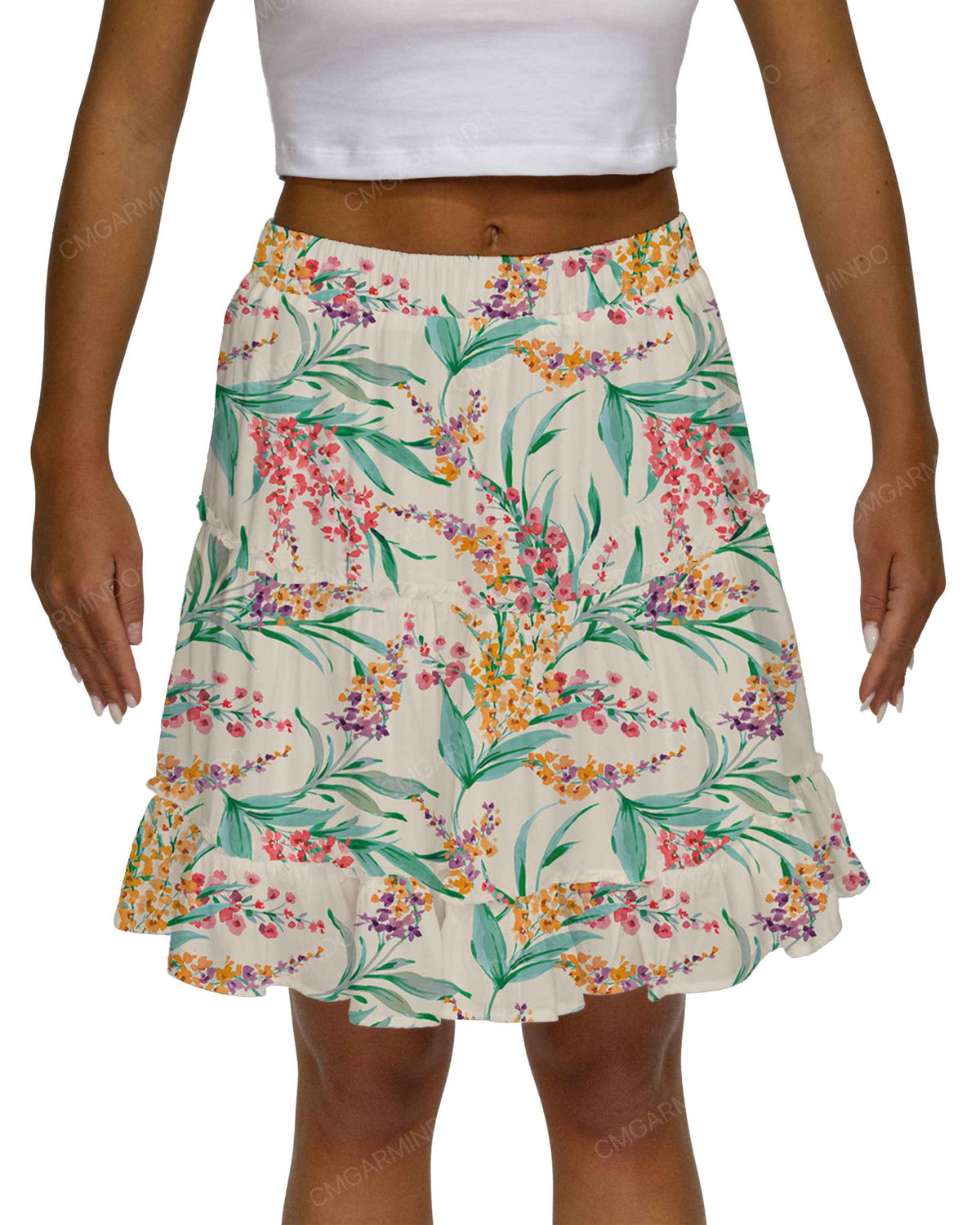 Mini Tiered Skirt