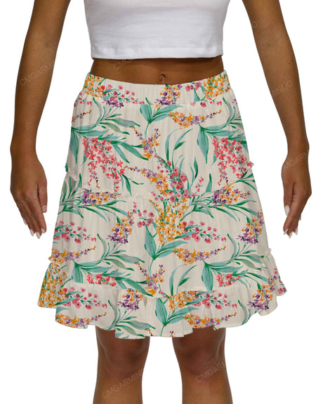 Mini Tiered Skirt