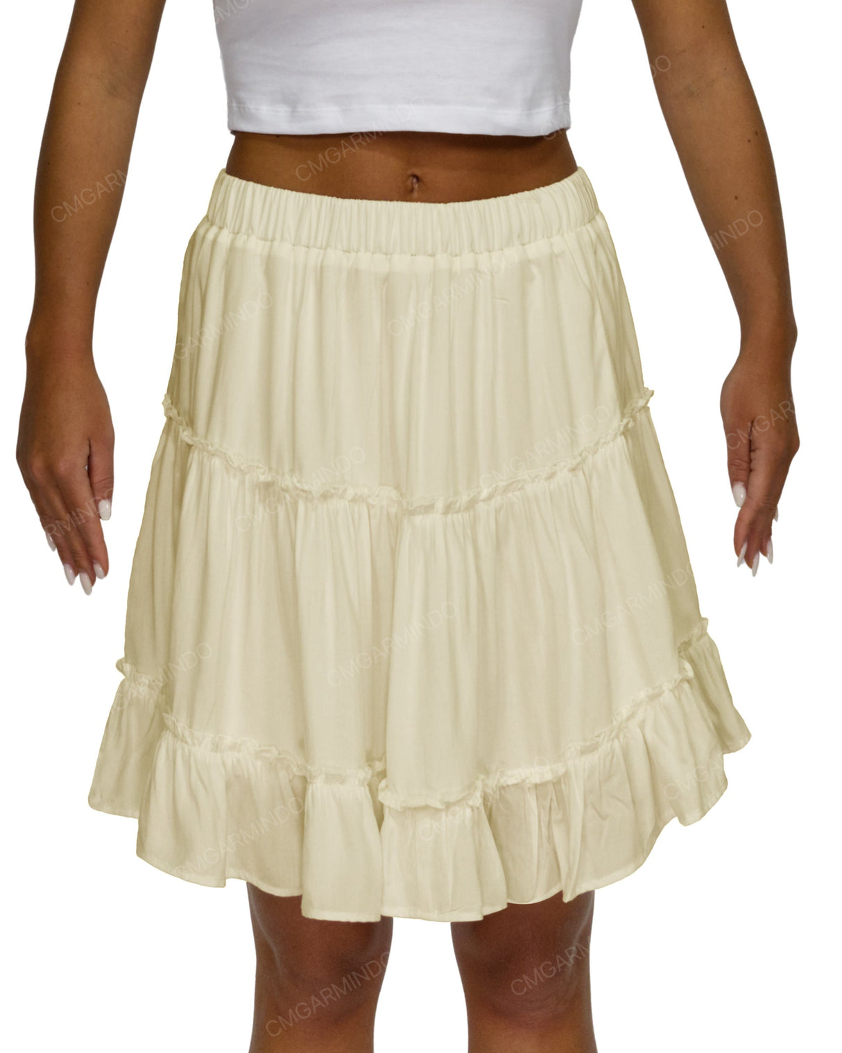 Mini Tiered Skirt