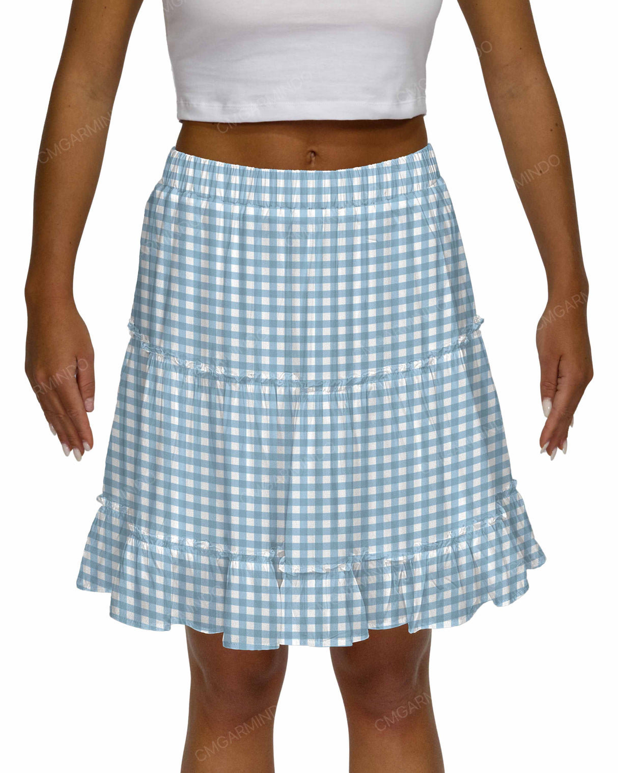 Mini Tiered Skirt