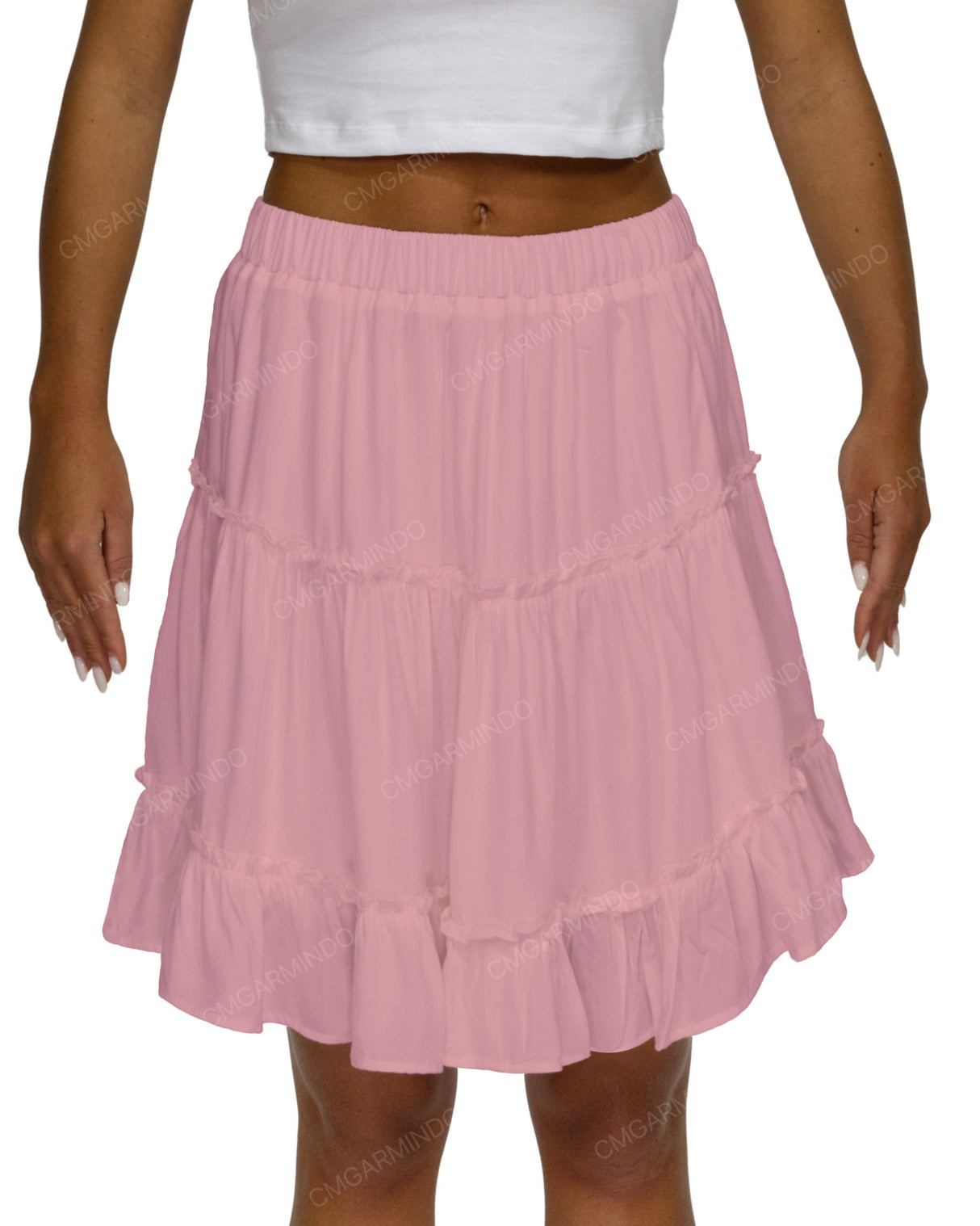 Mini Tiered Skirt