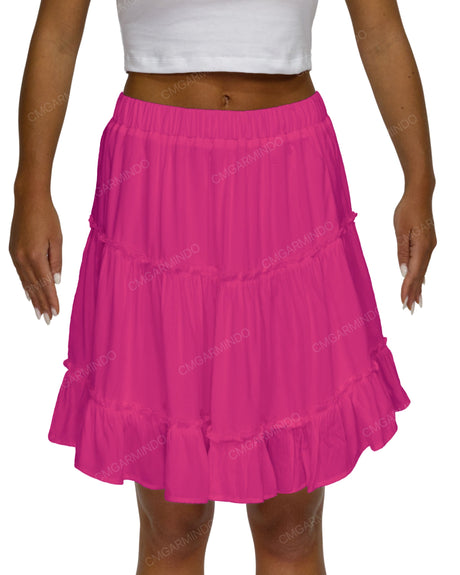Mini Tiered Skirt