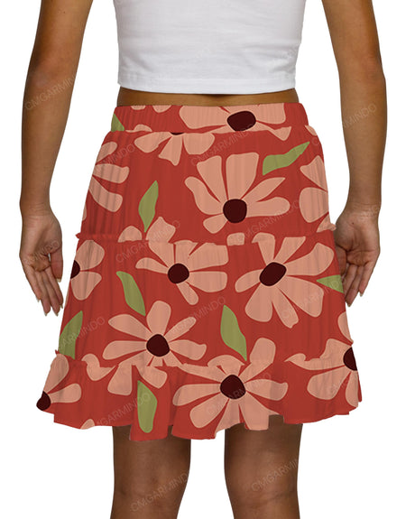 Mini Tiered Skirt