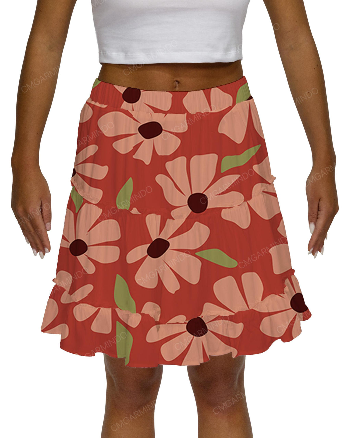 Mini Tiered Skirt