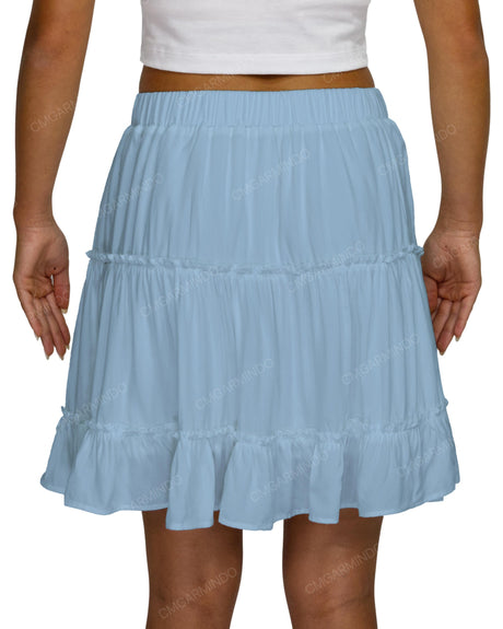 Mini Tiered Skirt