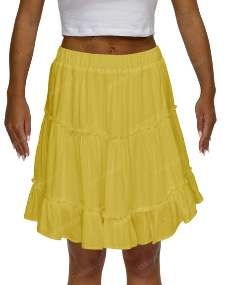 Mini Tiered Skirt