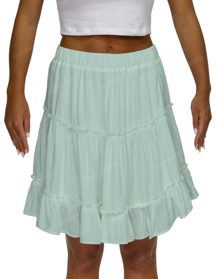 Mini Tiered Skirt