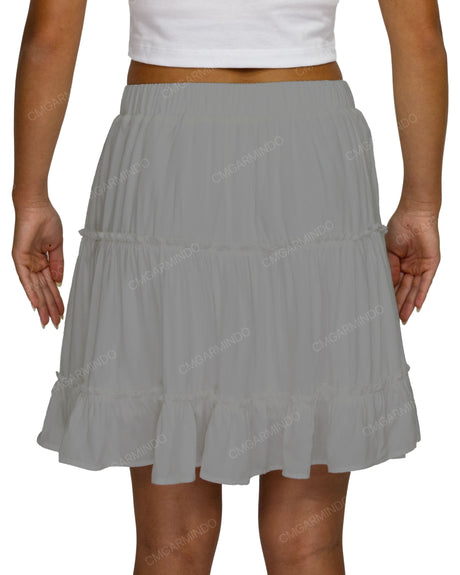 Mini Tiered Skirt